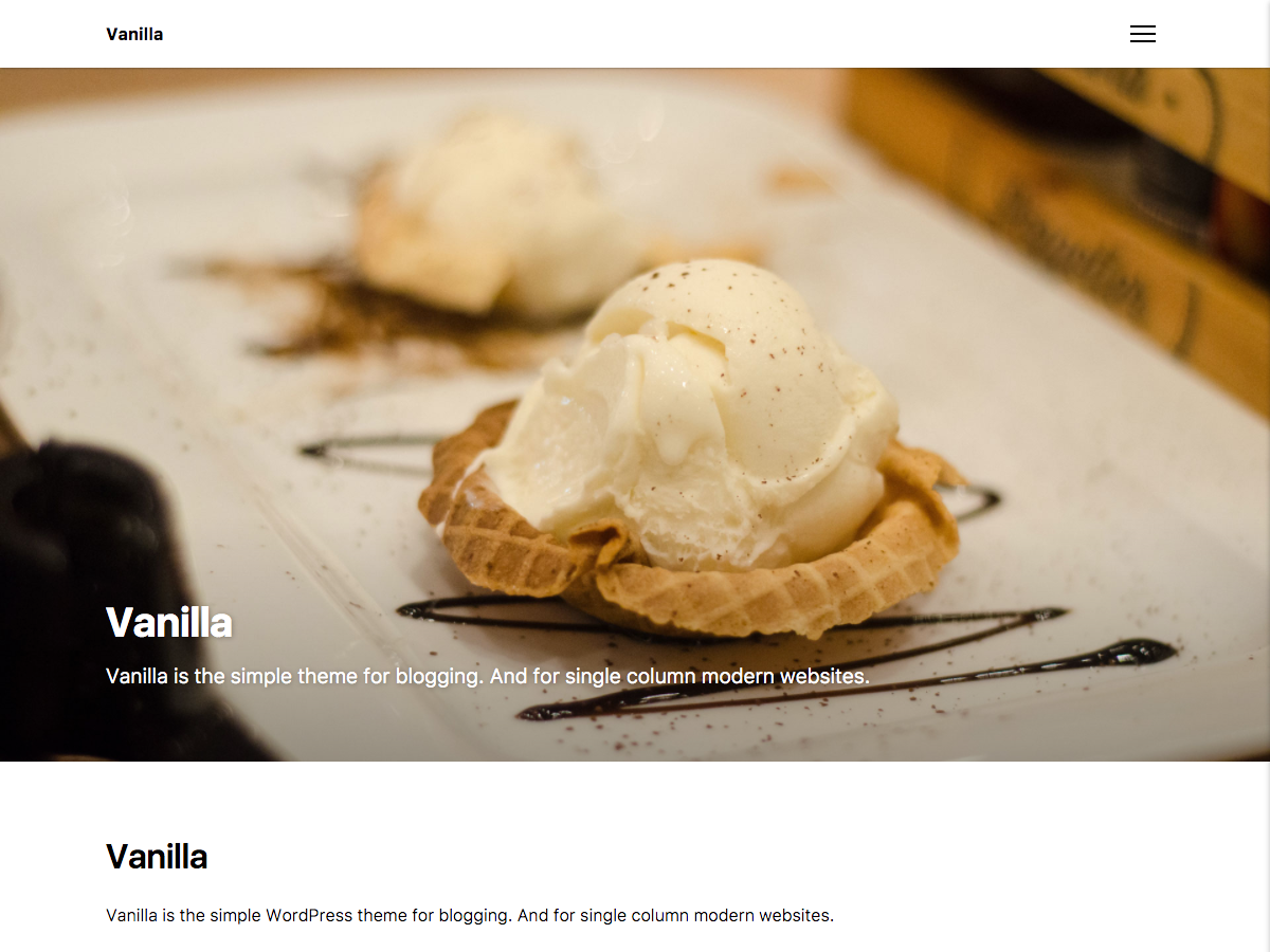 Vanilla が WordPress の公式ディレクトリに公開されました。